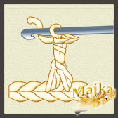 Kurs szydełkowania słupek na dwóch nóżkach