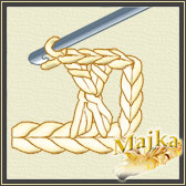 Kurs szydełkowania słupki krzyżowane