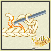 Kurs szydełkowania półsłupek nawijany