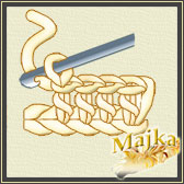 Kurs szydełkowania półsłupek nawijany