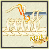 Kurs szydełkowania ścieg tunetański