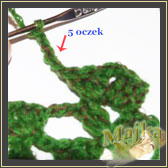 Robótki szydełkowe - wzory - bieżnik