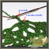 Robótki szydełkowe - wzory - bieżnik