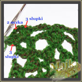 Robótki szydełkowe - wzory - bieżnik