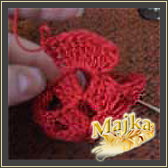 Robótki szydełkowe - wzory - dzwonek