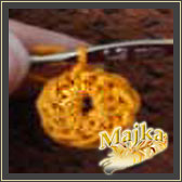 Robótki szydełkowe - wzory - dzwonek