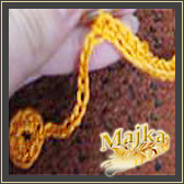 Robótki szydełkowe - wzory - dzwonek