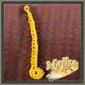 Robótki szydełkowe - wzory - dzwonek