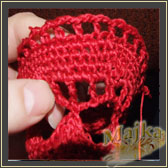 Robótki szydełkowe - wzory - dzwonek