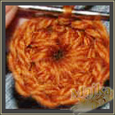 Robótki szydełkowe - koszyczek na pisankę