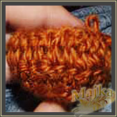 Robótki szydełkowe - koszyczek na pisankę